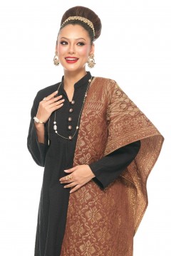 Selendang Songket Klasik V5 (Seri Baiduri)