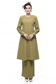 Kurung Riau Wangi (Olive)