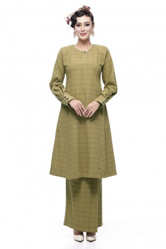 Kurung Riau Wangi (Olive)