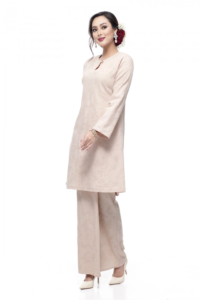 Klasik Kurung Mawar (Nude)