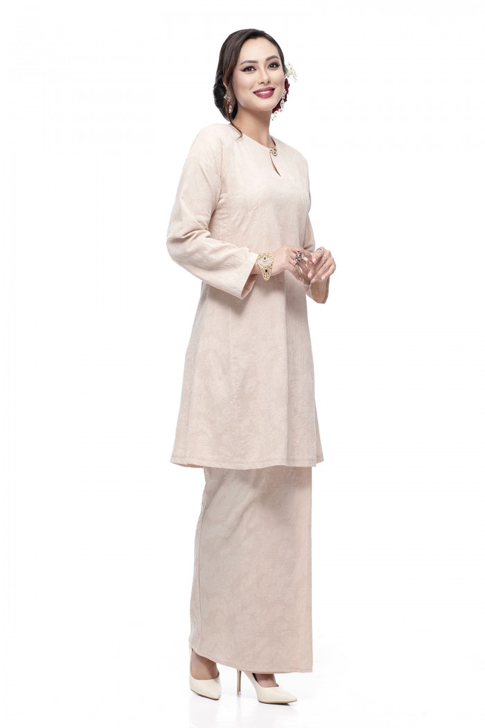 Klasik Kurung Mawar (Nude)