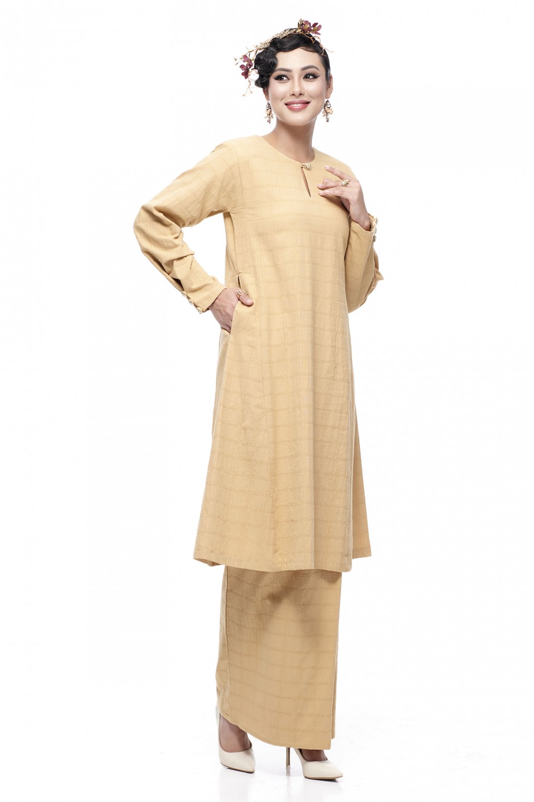 Kurung Riau Wangi (Sand Brown)