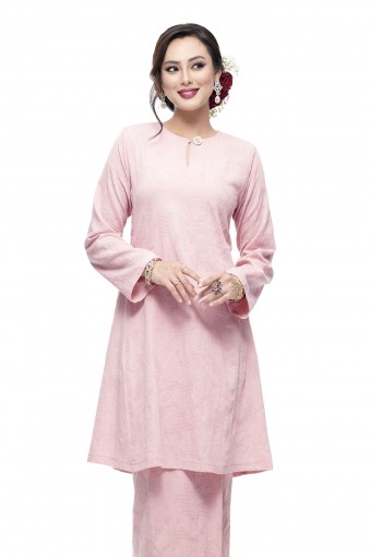 Klasik Kurung Mawar (Dusty Pink)