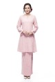 Klasik Kurung Pahang Mawar (Dusty Pink)
