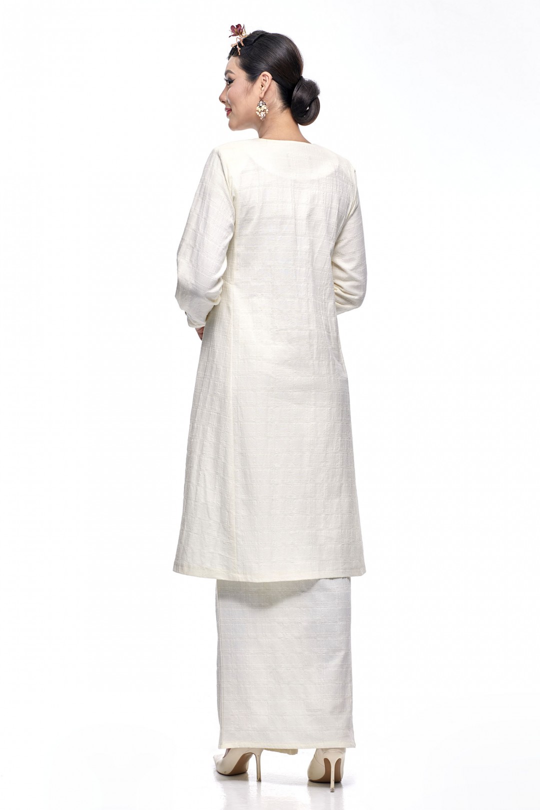 Kurung Riau Wangi (Off-White)