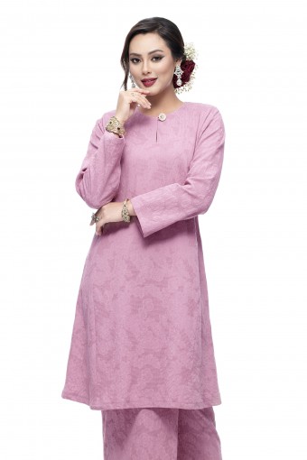 Klasik Kurung Mawar (Dusty Purple)
