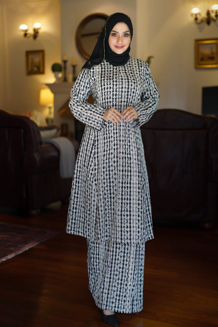 Kurung Riau Manja (Retro Black)