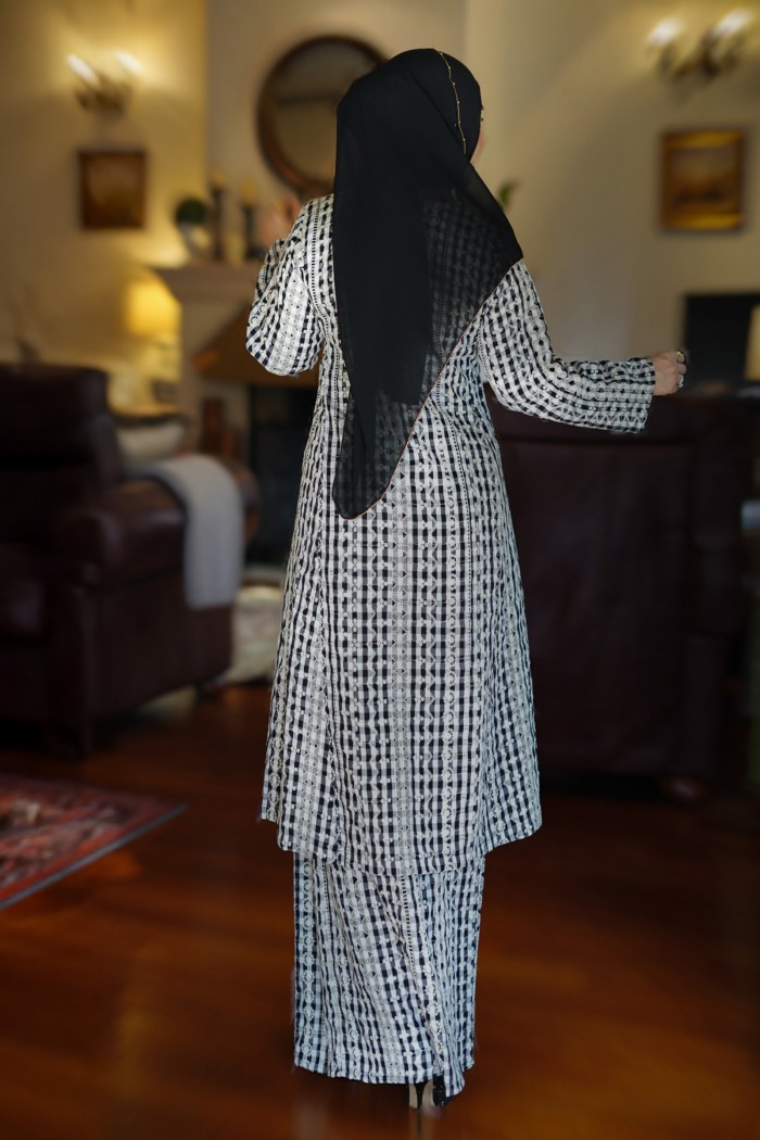 Kurung Riau Manja (Retro Black)