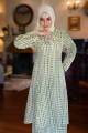 Kurung Riau Manja (Olive Green)
