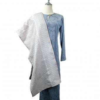 Selendang Songket Klasik (Dahlia)