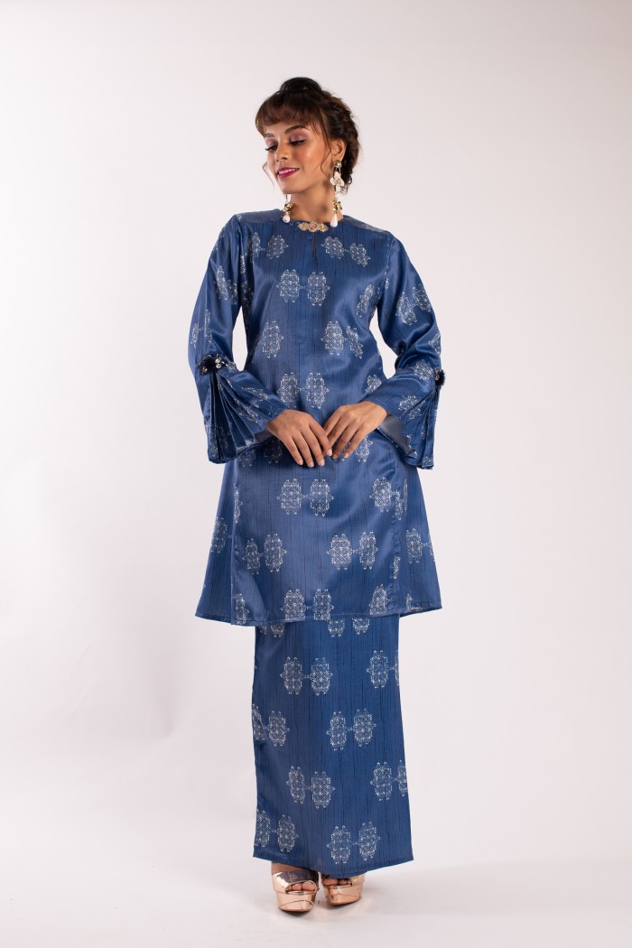 Damaris Kurung Pahang (Blue)