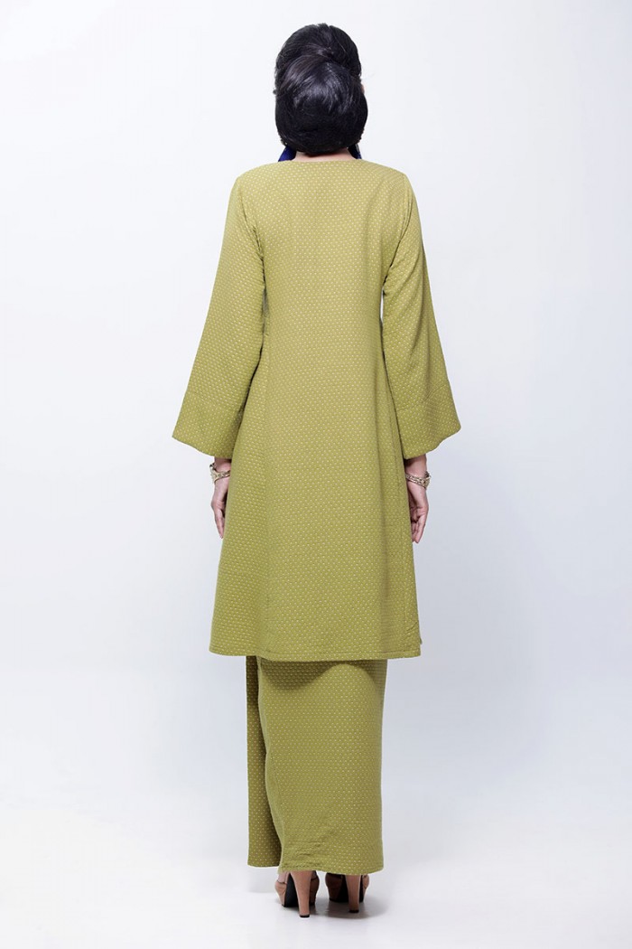 Kurung Riau Tun Fatimah (Avocado Green)