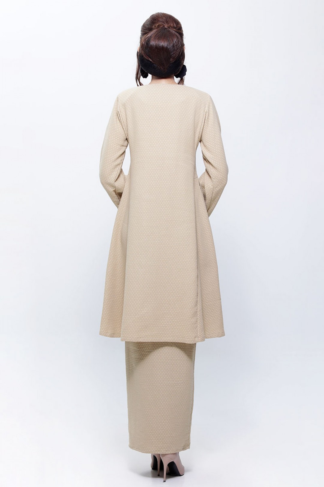 Kurung Riau Tun Fatimah (Champagne)