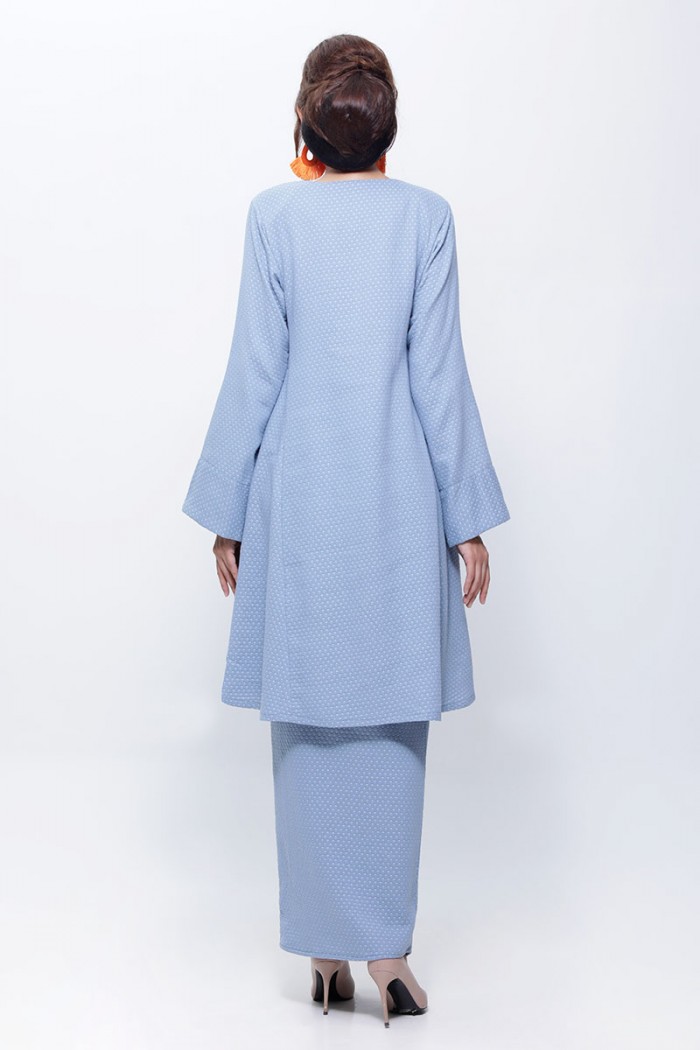 Kurung Riau Tun Fatimah (Sky Blue)