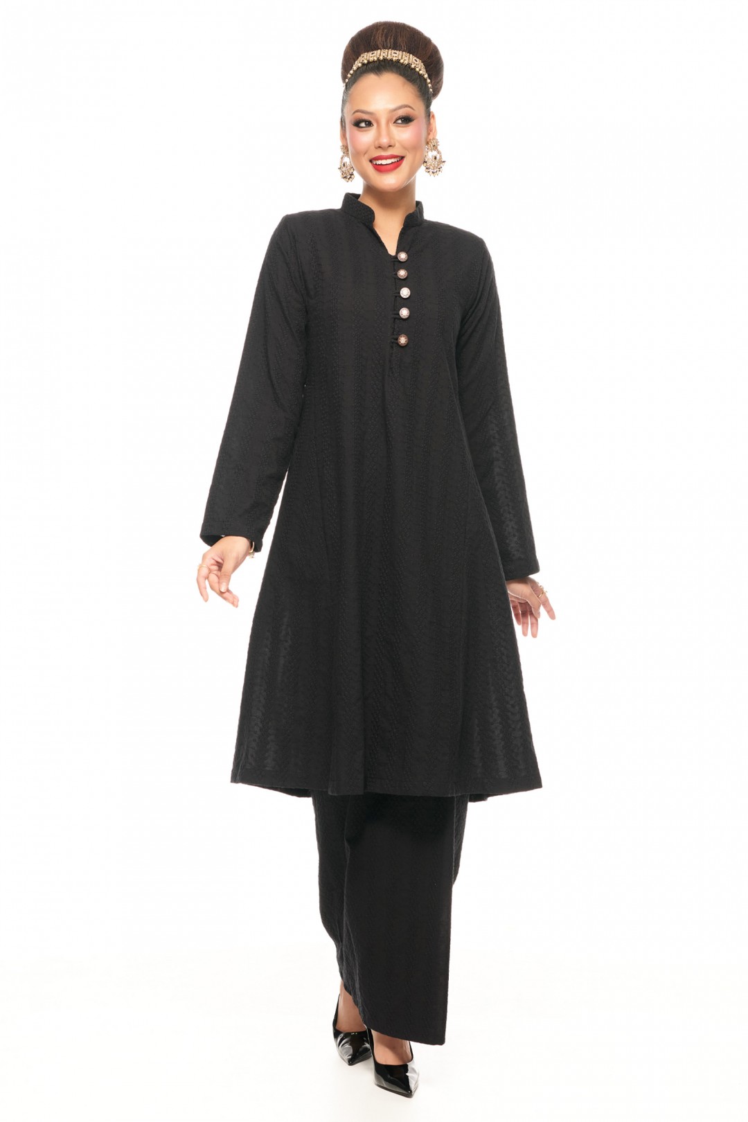 Kurung Riau Putri (Black)