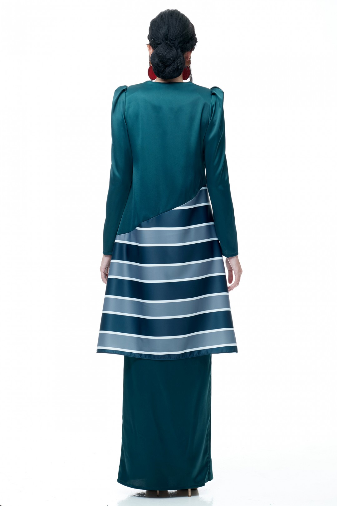 Isabella Kurung Pahang (Emerald Green)