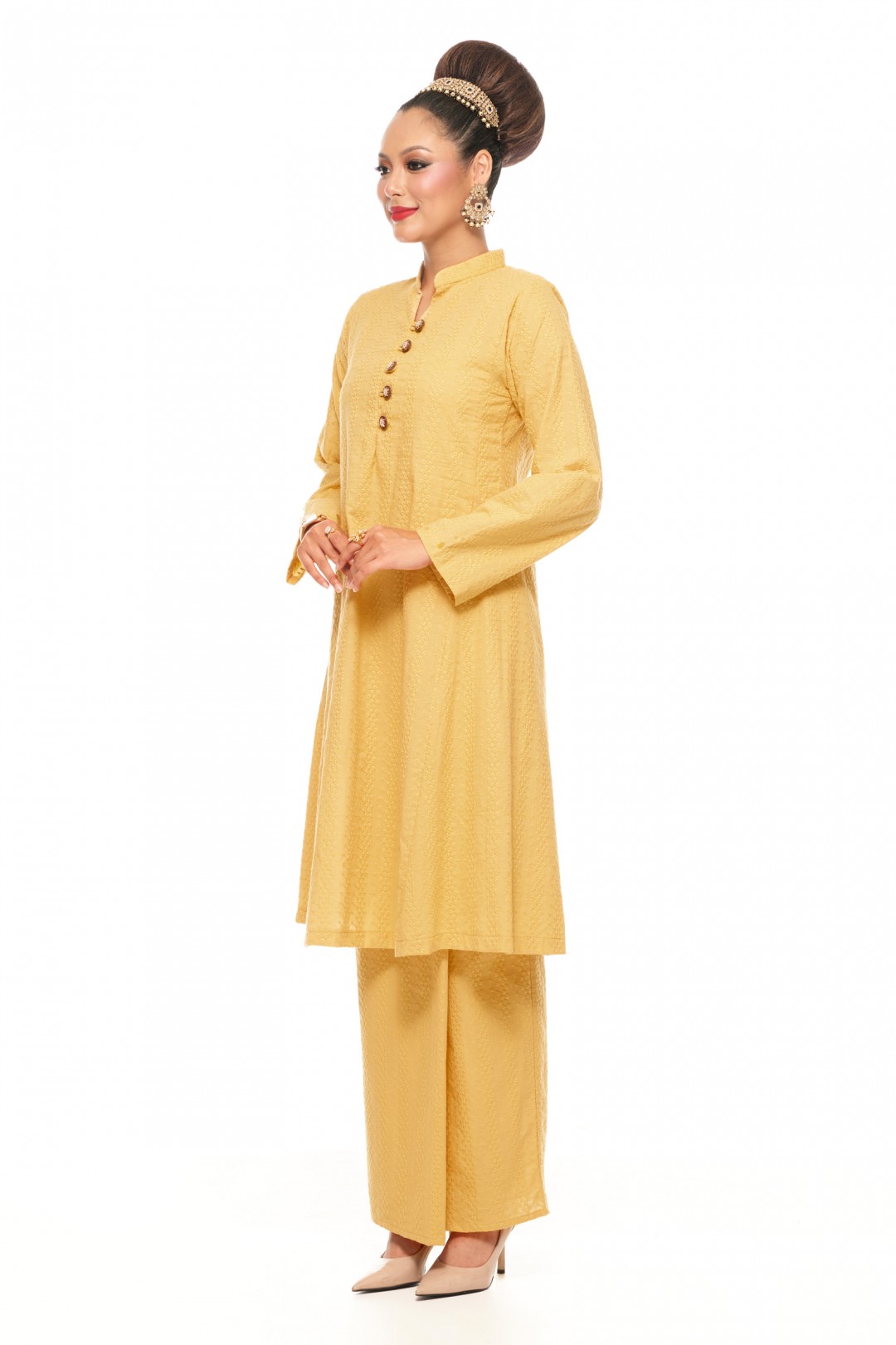 Kurung Riau Putri (Champagne)