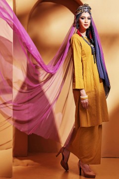 LIMITED EDITION - Kurung Riau Ghina (Mustard)