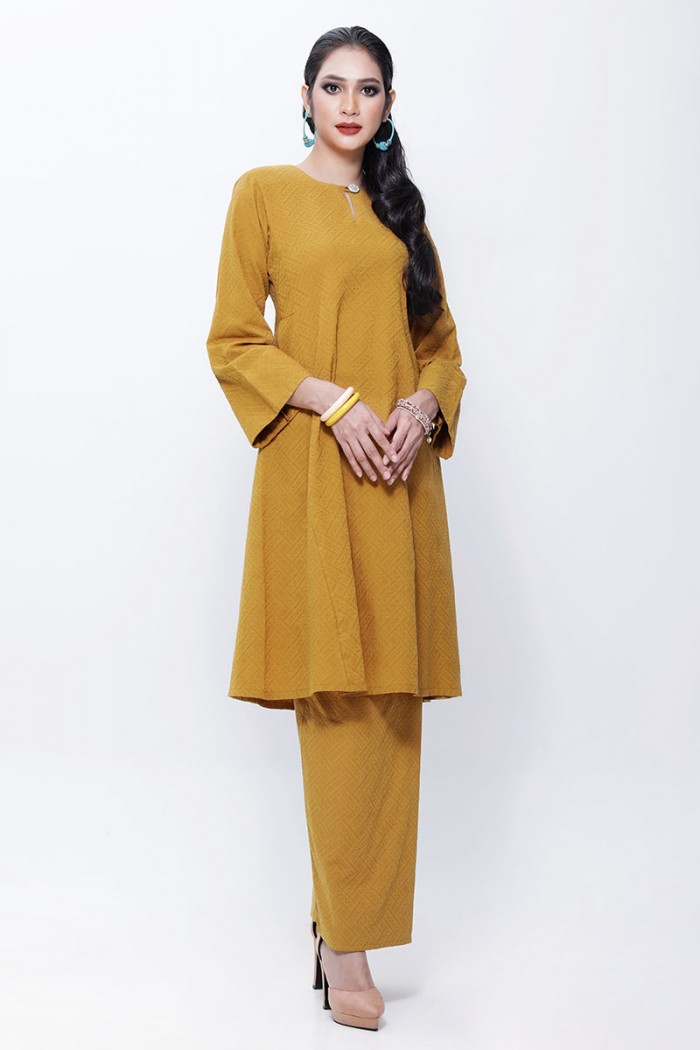 LIMITED EDITION - Kurung Riau Ghina (Mustard)