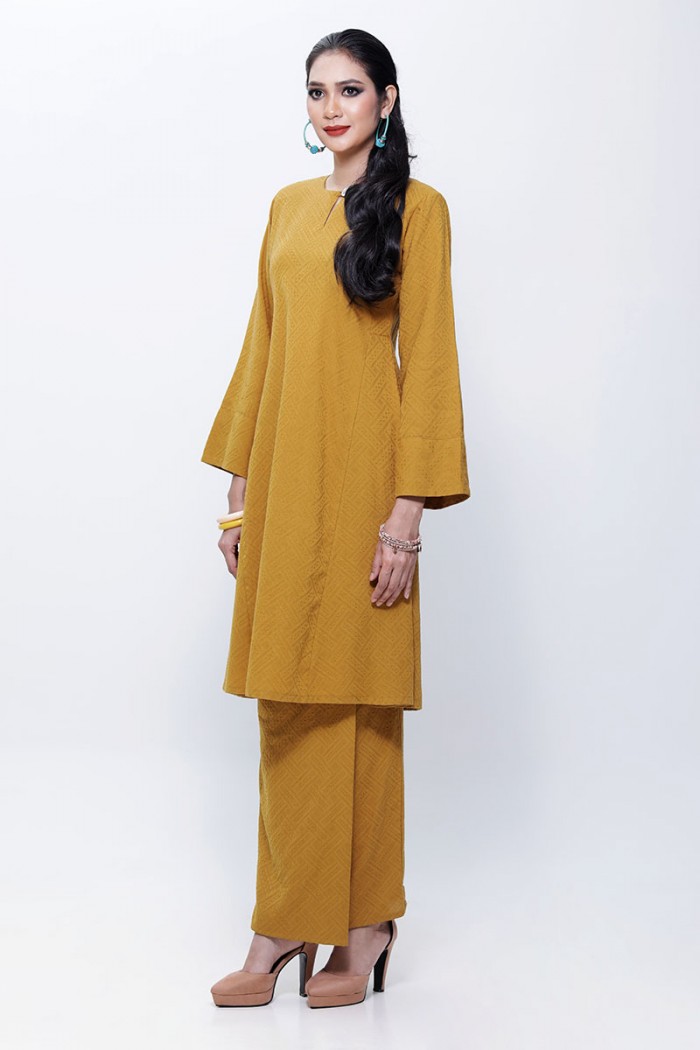 LIMITED EDITION - Kurung Riau Ghina (Mustard)