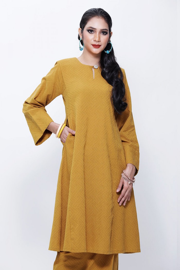 LIMITED EDITION - Kurung Riau Ghina (Mustard)