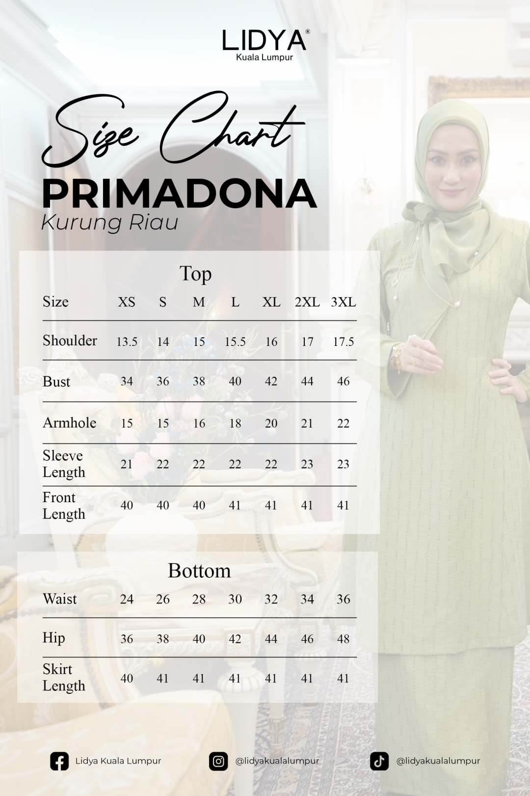 Kurung Riau Primadona (Rose Pink)