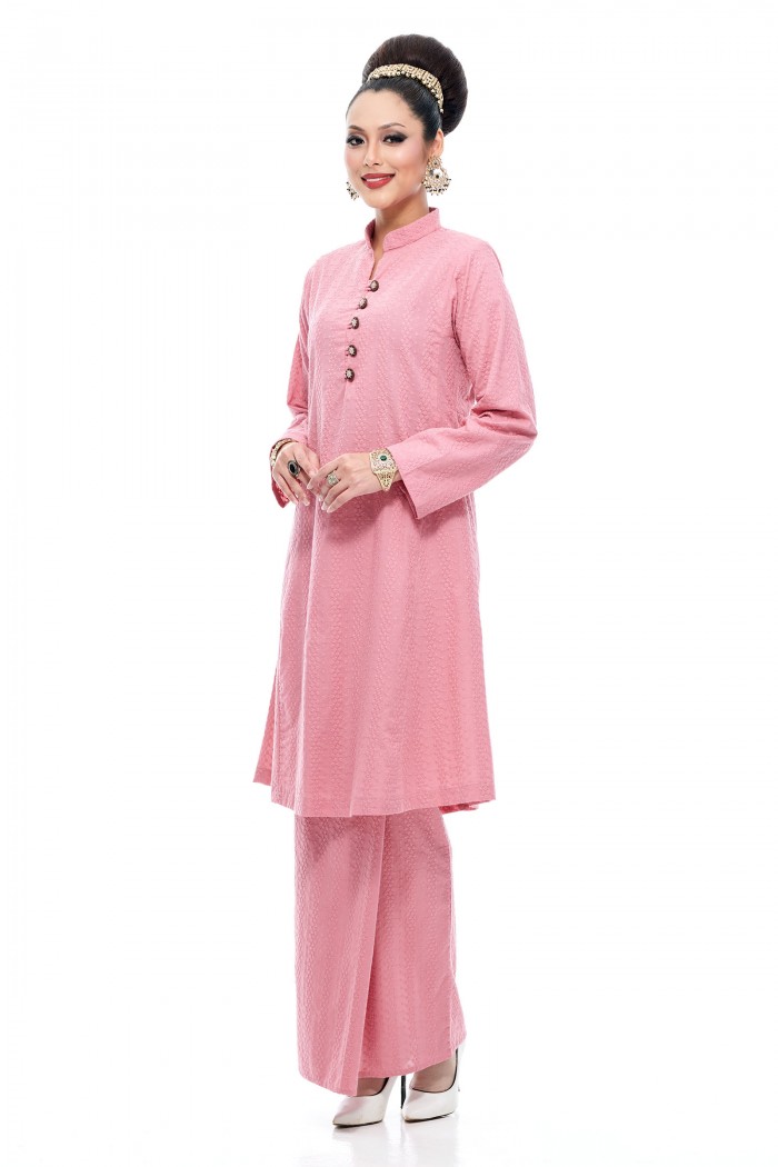 Kurung Riau Putri (Carnation Pink)