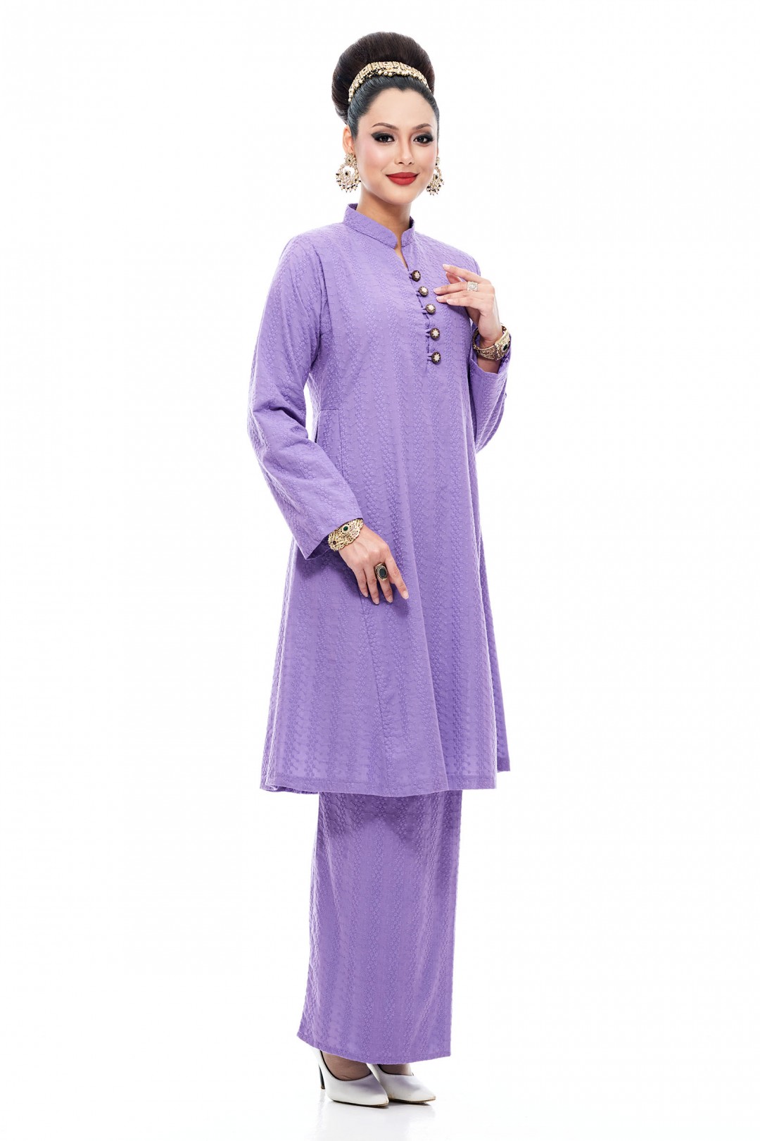 Kurung Riau Putri (Lavender)