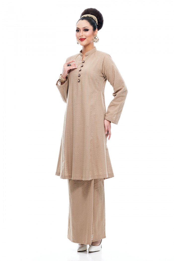 Kurung Riau Putri (Tortilla Brown)