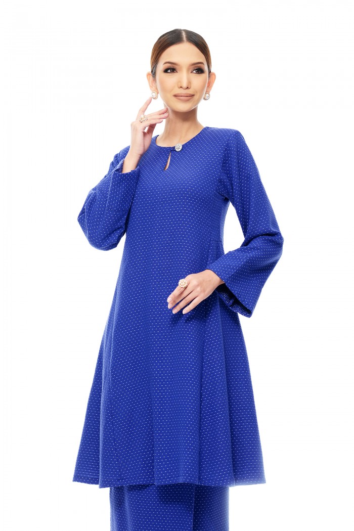 Kurung Riau Tun Fatimah (Royal Blue)