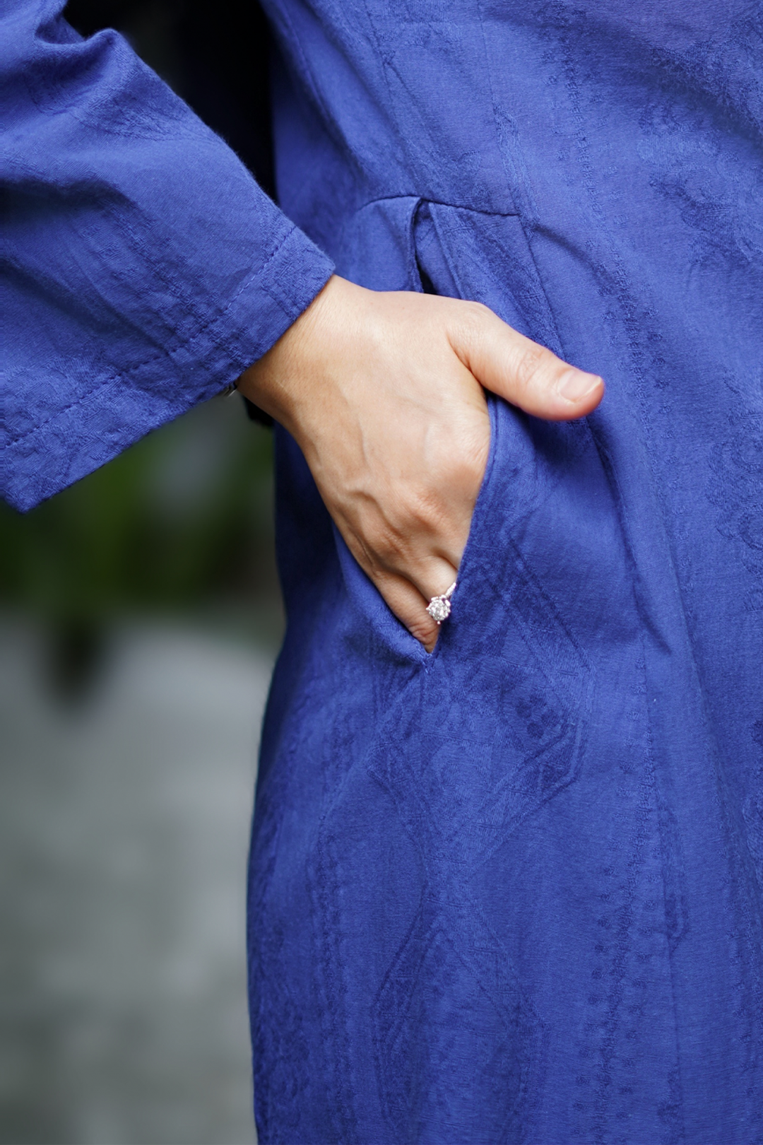 Dayang - Kurung Pahang Songket Klasik (Royal Blue)