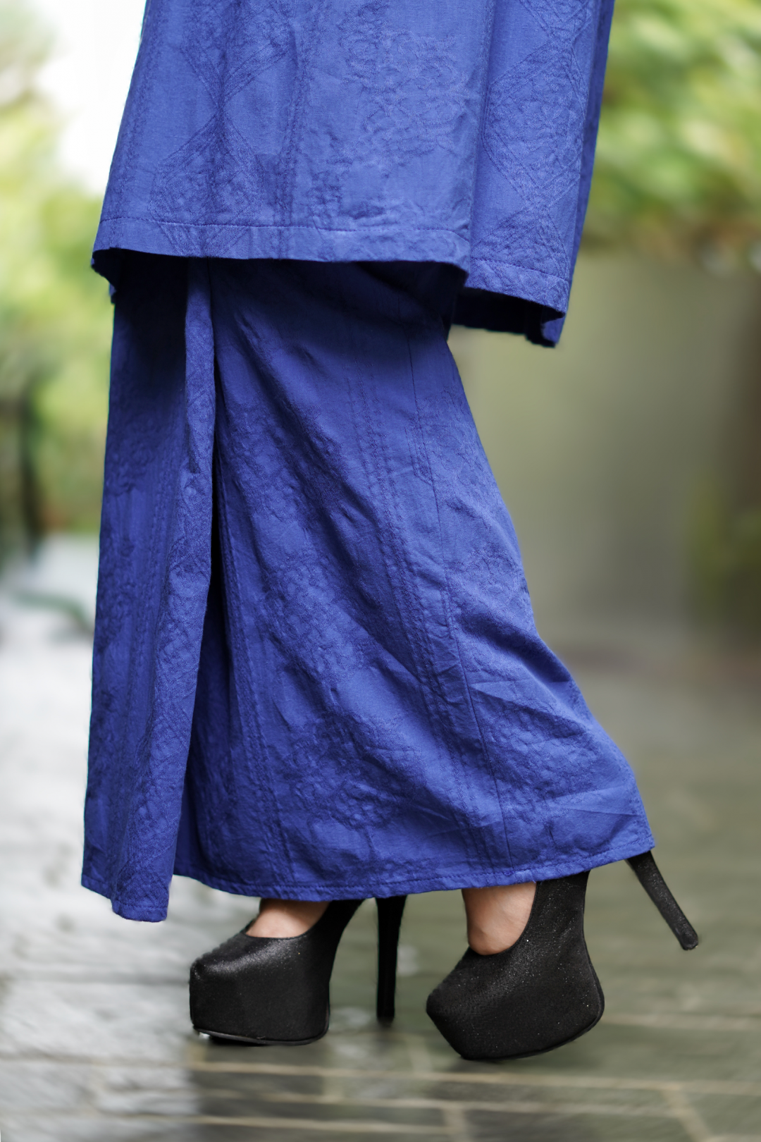 Dayang - Kurung Pahang Songket Klasik (Royal Blue)