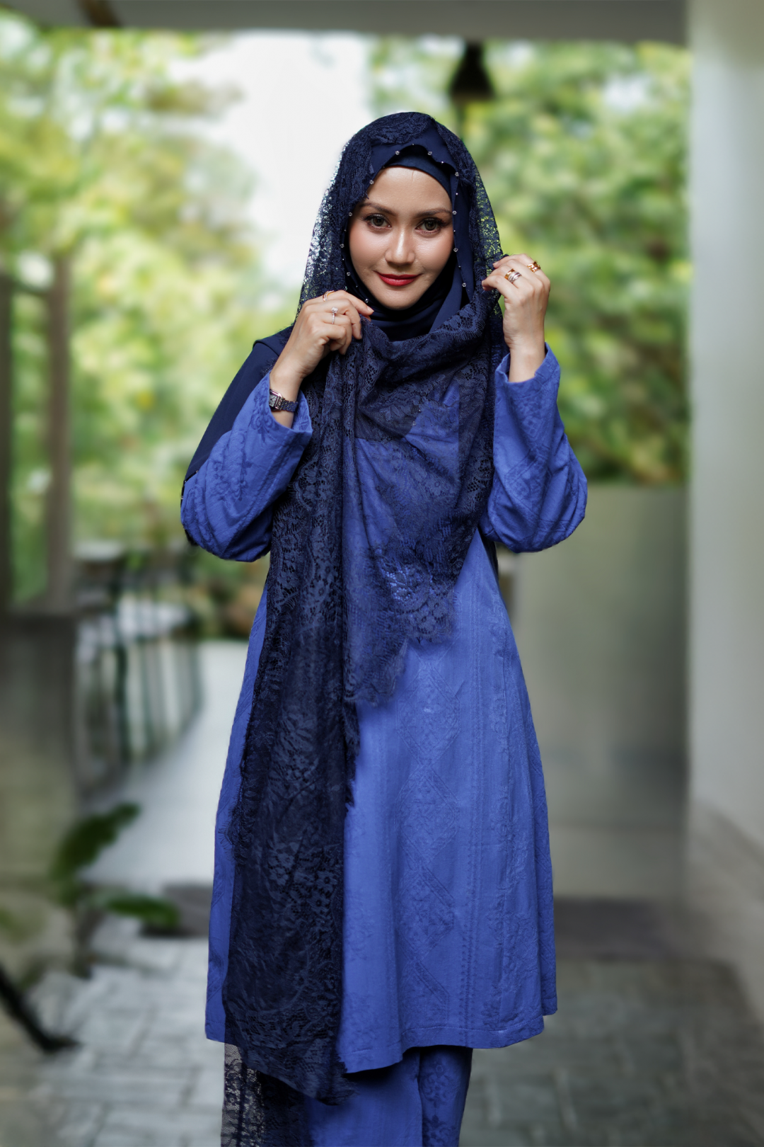 Dayang - Kurung Pahang Songket Klasik (Royal Blue)
