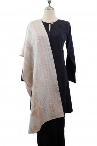 Selendang Songket Klasik V7 (Kemuning)