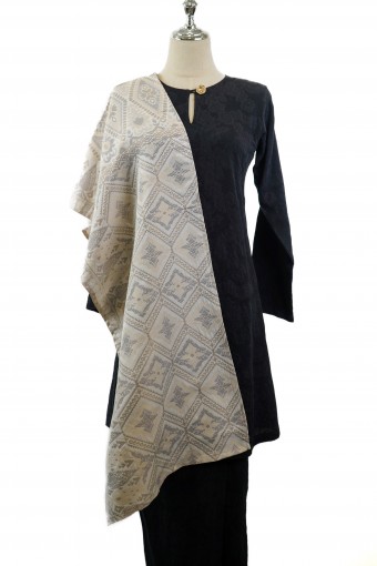 Selendang Songket Klasik V7 (Cempaka)