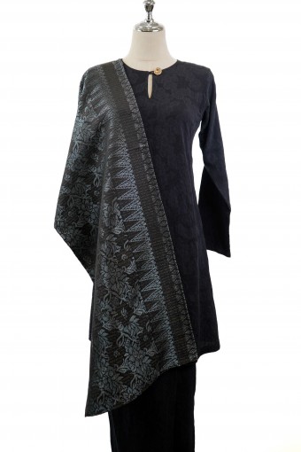 Selendang Songket Klasik V7 (Kemboja)