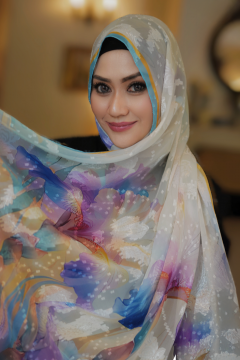 Flower Shawl - Signature Floral Edition (Tulips)