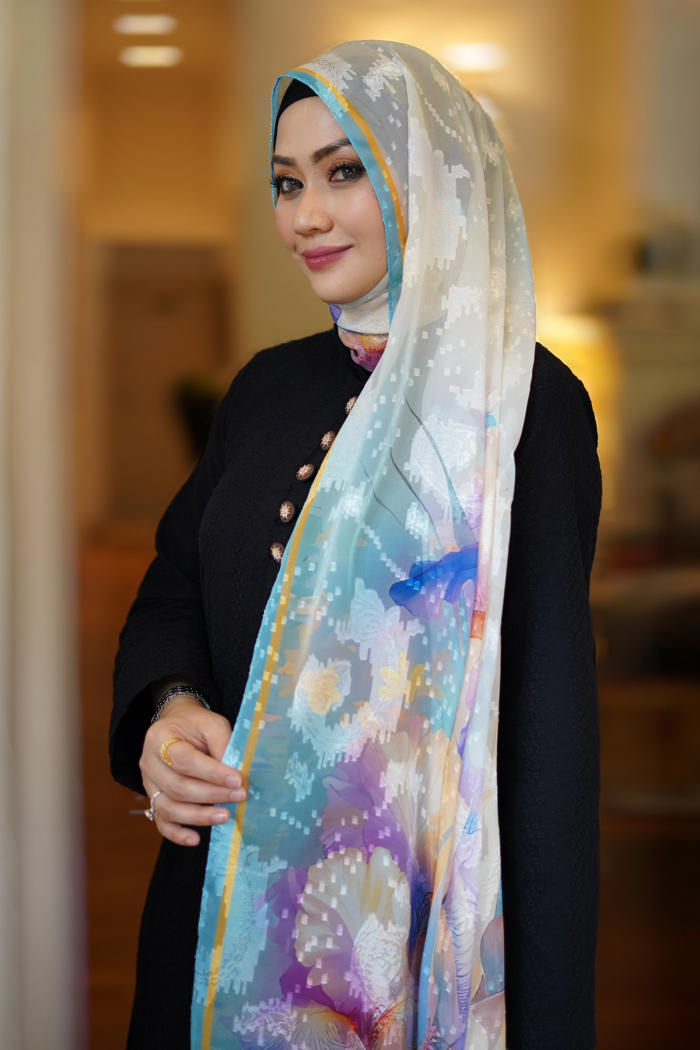 Flower Shawl - Signature Floral Edition (Tulips)