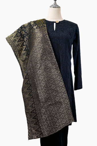 Selendang Songket Klasik V6 (Indra)